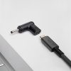 Akyga USB Type-C / 3,5 x 1,35 mm laptop adapter