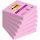 Post-it Super Sticky 654 76x76mm 90lap pink öntapadós jegyzettömb