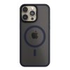 NextOne IPH-15PRO-MAGSF-MISTCASE-MN iPhone 15 Pro éjfekete szilikon MagSafe hátlap