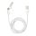 Kikkerland US237-SI fonott USB-C Lightning ezüst kábel