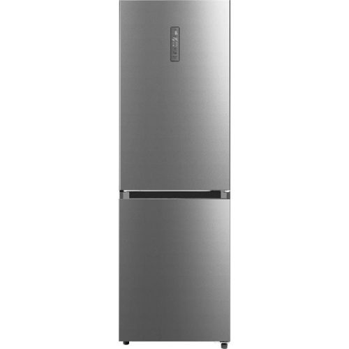 Midea MDRB470MGC02 inox, alulfagyasztós, Hűtő:216L, Fagyasztó:122L, No frost hűtőszekrény
