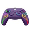 PDP 049-024-PR Afterglow Wave Xbox Series X|S/Xbox One/PC vezetékes RGB LED lila kontroller