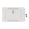 Lanberg WF01-6404-10S 19" 4U SZÉL:600mm MÉLY:450mm MAG:290mm lapraszerelt üvegajtós szürke fali rack szekrény