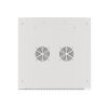 Lanberg WF01-6618-10S 19" 18U SZÉL:600mm MÉLY:600mm MAG:907mm lapraszerelt üvegajtós szürke fali rack szekrény