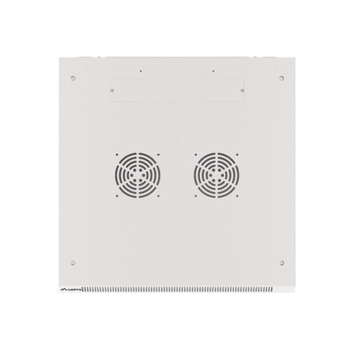 Lanberg WF01-6618-10S 19" 18U SZÉL:600mm MÉLY:600mm MAG:907mm lapraszerelt üvegajtós szürke fali rack szekrény