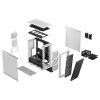 Fractal Design Meshify 2 Compact RGB fehér (táp nélküli) ablakos ATX ház