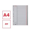 Esselte A4  1-31 műanyag regiszter