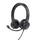 Trust Ayda PC vezetékes fekete headset