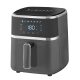 TOO AF-140B-1400 W fekete 5 L forrólevegős sütő (air fryer/airfryer) digitális vezérléssel 