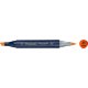 Deli Finenolo 23 - Orange kétvégű permanent ART marker