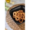TOO összecsukható négyzetes szilikon forma forrólevegős sütőhöz (air fryer) 21cm*21cm, szürke, fekete vagy piros SL-3251