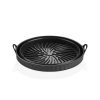 TOO összecsukható kerek szilikon forma forrólevegős sütőhöz (air fryer) 21cm átmérő, szürke, fekete vagy piros SL-3252