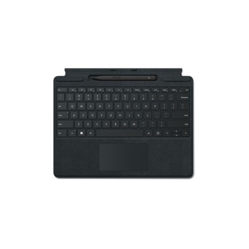 Microsoft 8X6-00189 Surface Pro Signature 2024 US ENG fekete billentyűzetes tok + slim toll