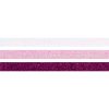 Heyda Pink 3 db glitteres ragasztószalag