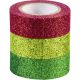 Heyda X-Mas 3 db glitteres ragasztószalag