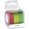 Heyda X-Mas 3 db glitteres ragasztószalag