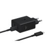 Samsung EP-T5020XBEGEU 50W USB/Type-C fekete hálózati töltő + Type-C kábel
