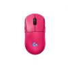 Logitech PRO 2 LIGHTSPEED vezeték nélküli rózsaszín egér