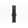 Apple Watch S10 GPS (46mm) kozmoszfekete alumínium tok, fekete sportszíj (M/L) okosóra