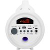 BigBen 2809250 Party Lite vezeték nélküli világító fehér Bluetooth hangszóró mikrofonnal
