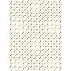 IRIS tekercses csomagoló fényes papír, henger, arany/ezüst, különböző mintákkal, 200x70cm, 60g/m2