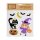 IRIS ablakzselé halloween boszi+fekete macska 20x25cm