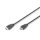 DIGITUS High Speed Full HD 3D 30Hz 1.4 aranyozott Ethernet HDMI kábel 5m