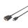 DIGITUS Full HD 60Hz DVI-D - HDMI type A kábel 2m