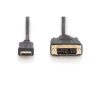 DIGITUS Full HD 60Hz DVI-D - HDMI type A kábel 2m