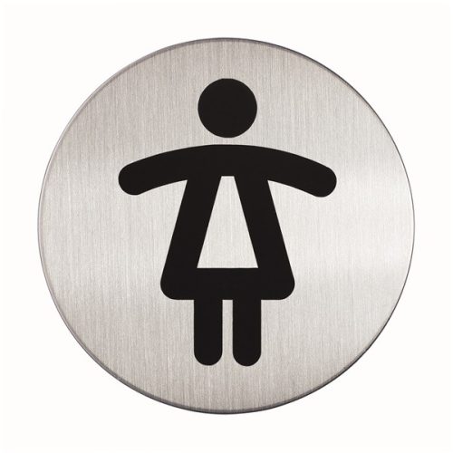 Durable Picto átm. 83 mm Női WC piktogram
