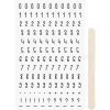 Heyda Numbers simítható matricacsomag