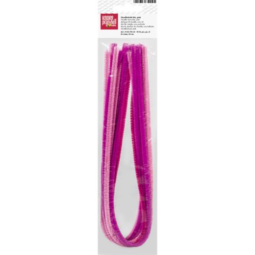 Knorr Prandell 6 mm 10 db/csomag pink zsenília drót