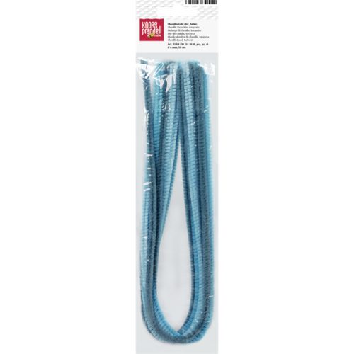 Knorr Prandell 6 mm 10 db/csomag türkiz zsenília drót