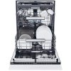 Haier XI 6C4S3FSB fekete, programok száma: 10, beépíthető, 16 terítékes mosogatógép 