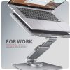 Axagon STND-LR ALU HQ 10"-17,3" laptop állvány