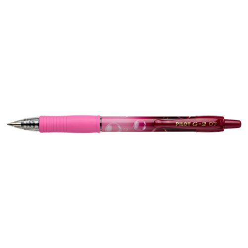 Pilot Bubble G2 2025 0,7 mm pink rollerirón kék tintával