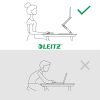 Leitz Ergo állítható magasságú és dőlésszögű sötétszürke laptopállvány
