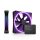 NZXT 2xF140 RGB DUO fekete ventilátor & RGB vezérlő