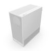 NZXT H5 Flow (2024) fehér (táp nélküli) ablakos mATX ház