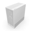NZXT H5 Flow RGB (2024) fehér RGB (táp nélküli) ablakos mATX ház