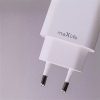Maxlife ML738423 PD+QC 20W USB + Type-C fehér gyorstöltő adapter + Type-C/Lightning kábel