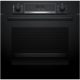 Bosch HQG572EB3 fekete, beépíthető, sütőtér: 71L, grill, légkeverés, sütő