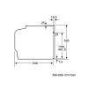 Bosch HBA534EB3 fekete, beépíthető, sütőtér: 71L, grill, légkeverés, sütő