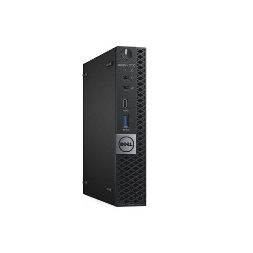 Dell Optiplex 7050 Micro/i5-7500T/8GB/256GB SSD/Win10 Pro/fekete asztali számítógép (Használt A+)
