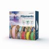 Gembird 3DP-PLA1.75-01-BK PLA 1.75mm 1kg fekete filament