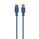 Gembird CCP-USB3-AMAF-6 High End 1,8m USB-A (male) - USB-A (female) USB 3.0 kék bővítő kábel