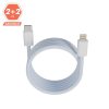 AVAX CB611LB MAGNETY 27W 1m USB-C - Lightning adat- és töltőkábel