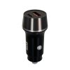 AVAX CC304B CARLY 38W USB-C (PD3.0)+USB-A (QC) autós töltő