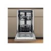 Whirlpool WH6PC11BS7A0 inox, programok száma: 9, keskeny beépíthető, 11 terítékes mosogatógép 