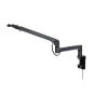 Endorfy Broadcast Low Profile RGB Boom Arm RGB fekete mikrofonállvány